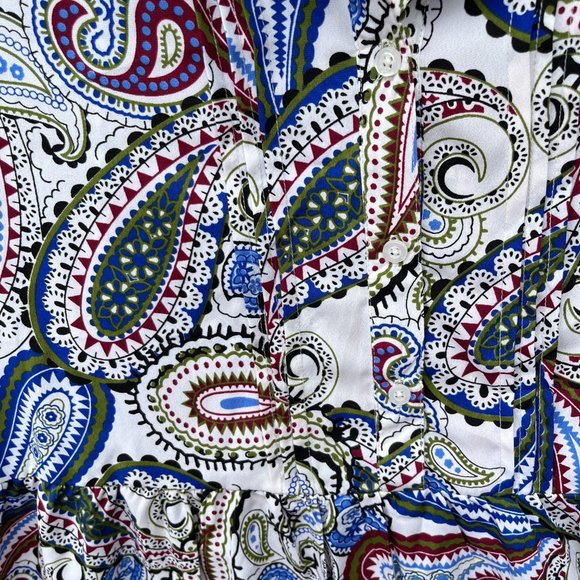 Collections etc. BOHEMIAN PAISLEY PRINT DRESS - Picture 5 of 9